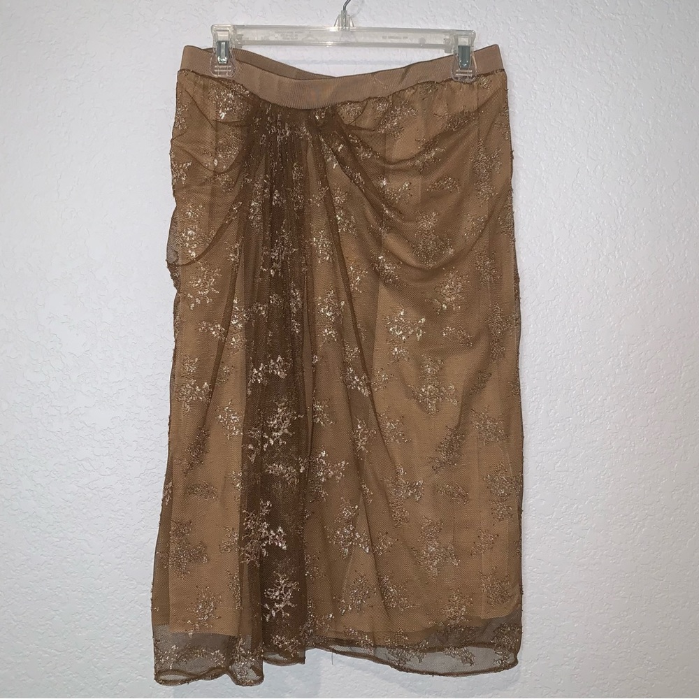 NEW $149 Zara Combination Limited Edition Lace Skirt 4043/301 Medium - Picture 8 of 11
